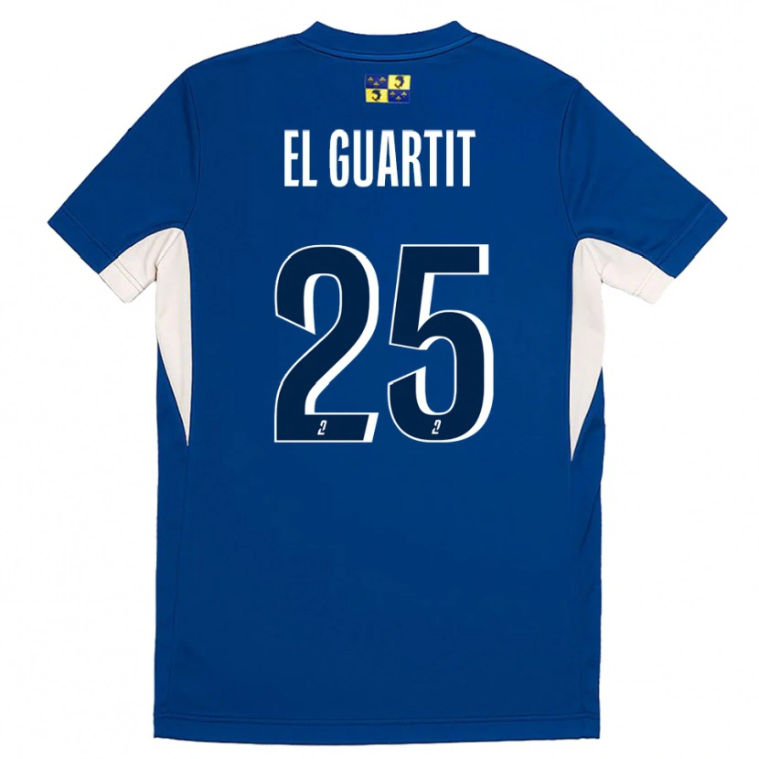 Danxen Kinder Yassine El Guartit #25 Blau Marine Heimtrikot Trikot 2025/26 T-Shirt Schweiz
