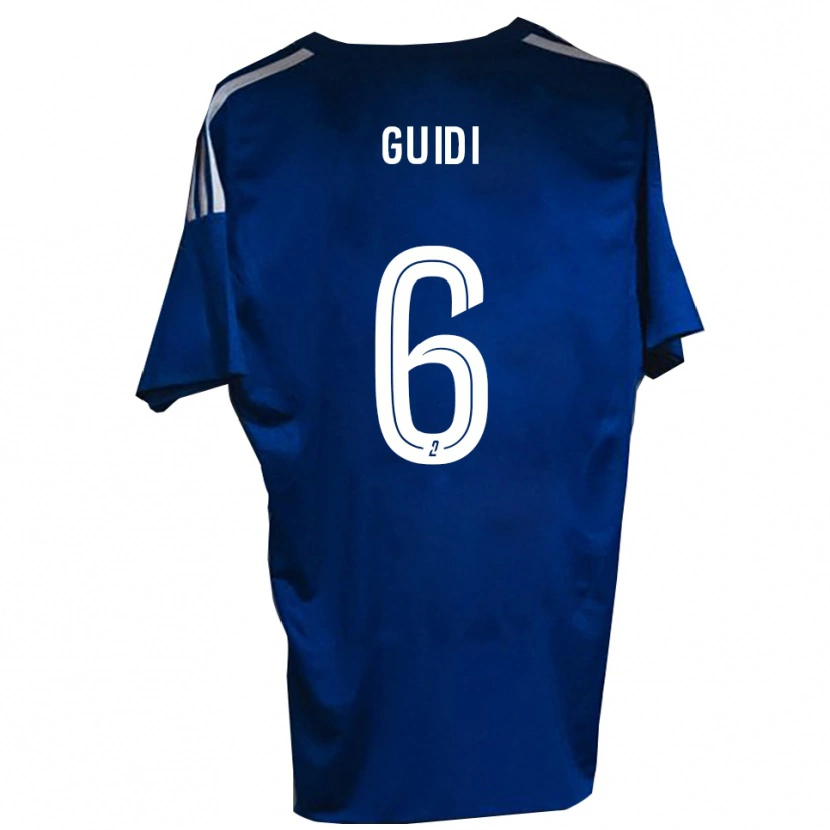 Danxen Kinder Dumè Guidi #6 Blau Weiß Heimtrikot Trikot 2025/26 T-Shirt Schweiz