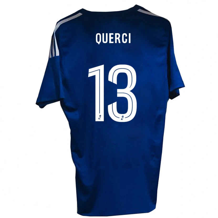 Danxen Kinder Antoine-Dominique Querci #13 Blau Weiß Heimtrikot Trikot 2025/26 T-Shirt Schweiz
