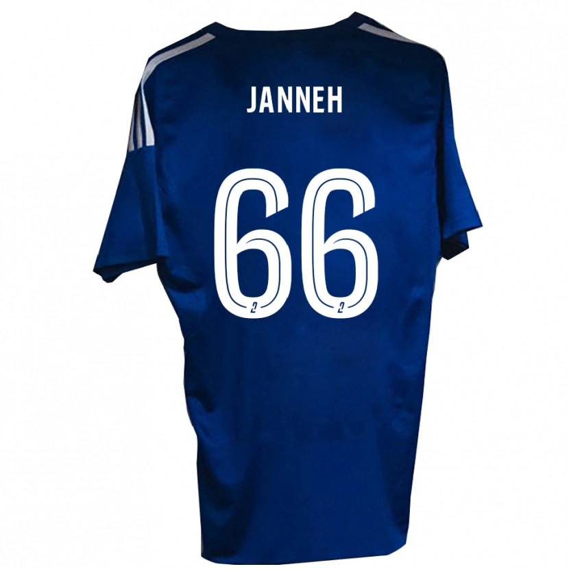 Danxen Kinder Jocelyn Janneh #66 Blau Weiß Heimtrikot Trikot 2025/26 T-Shirt Schweiz