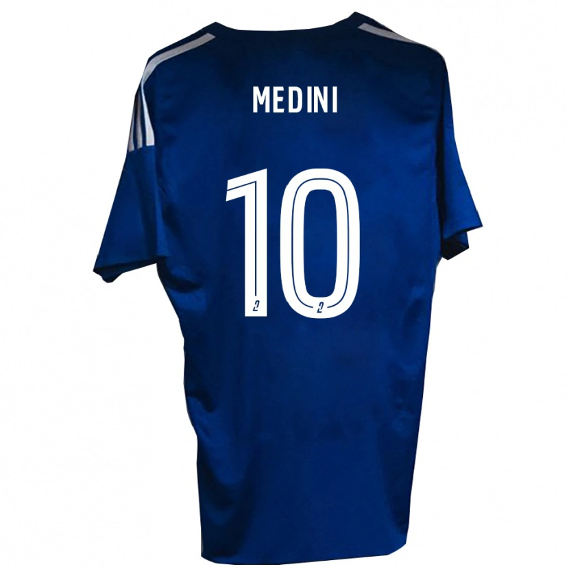 Danxen Kinder Issa Medini #10 Blau Weiß Heimtrikot Trikot 2025/26 T-Shirt Schweiz