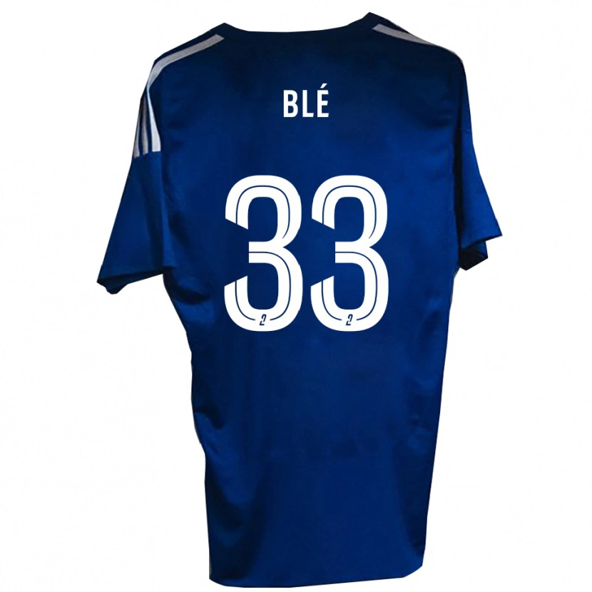 Danxen Kinder Maxime Blé #33 Blau Weiß Heimtrikot Trikot 2025/26 T-Shirt Schweiz