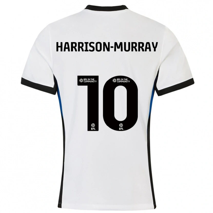 Danxen Kinder Christie Harrison-Murray #10 Weiß Blau Auswärtstrikot Trikot 2025/26 T-Shirt Schweiz