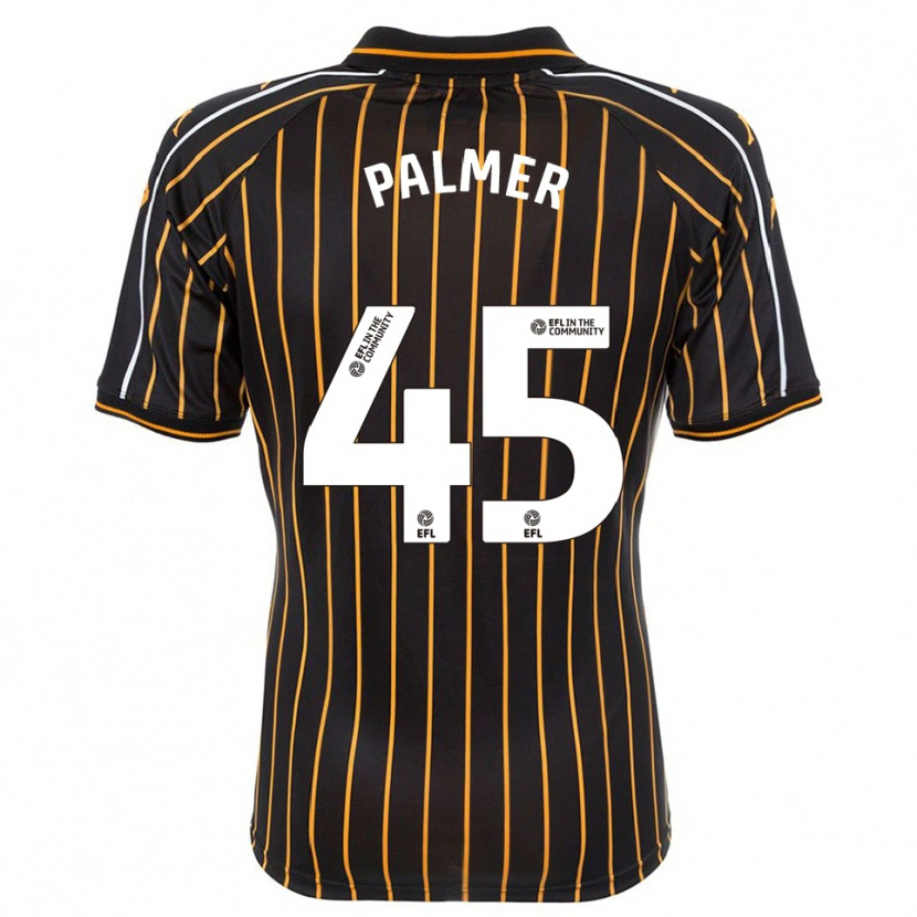 Danxen Kinder Kasey Palmer #45 Weiß Schwarz Auswärtstrikot Trikot 2025/26 T-Shirt Schweiz