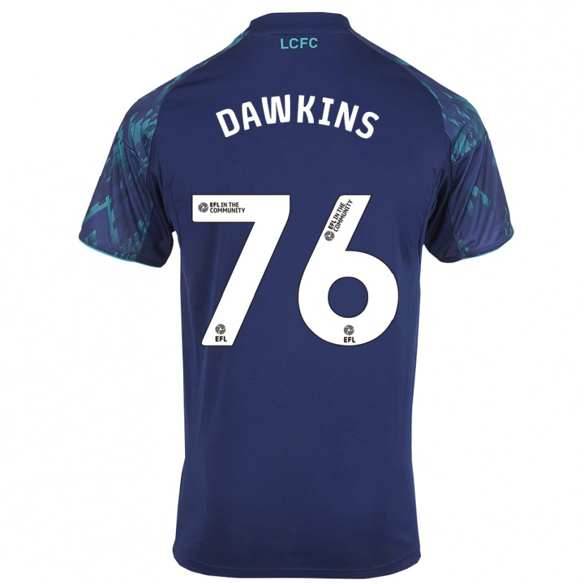 Danxen Kinder Kartell Dawkins #76 Marinegrün Weiß Auswärtstrikot Trikot 2025/26 T-Shirt Schweiz