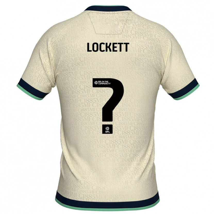 Danxen Kinder Mia Lockett #0 Champagner Marine Auswärtstrikot Trikot 2025/26 T-Shirt Schweiz