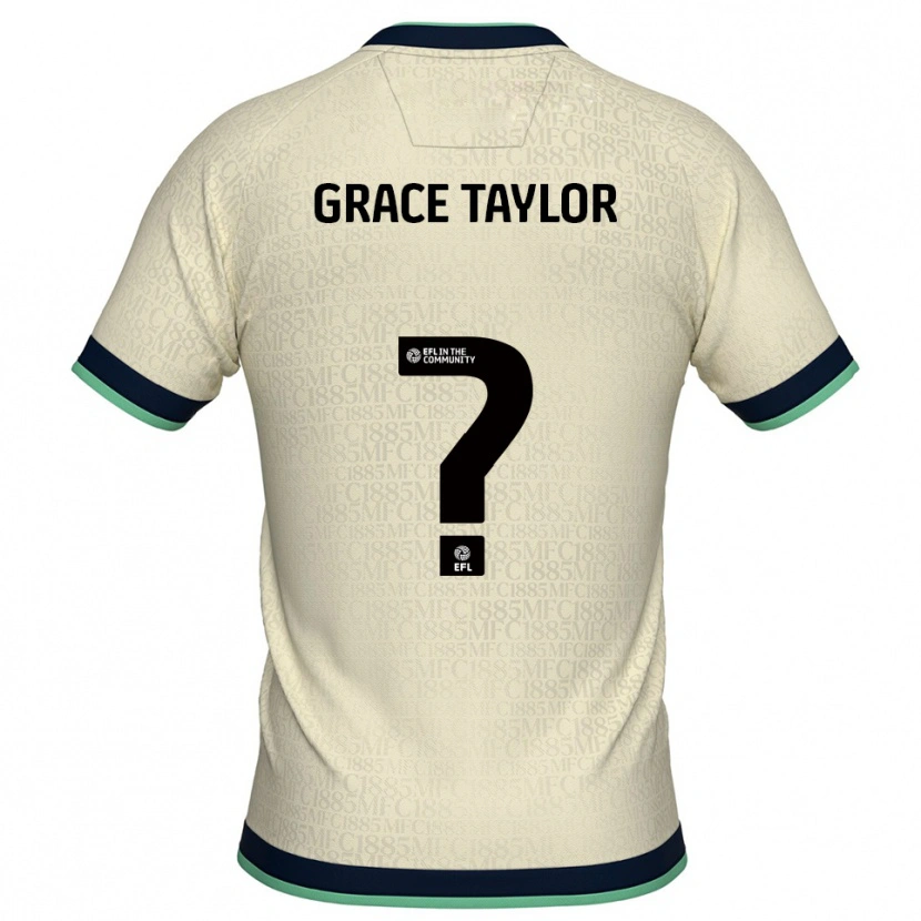 Danxen Kinder Grace Taylor #0 Champagner Marine Auswärtstrikot Trikot 2025/26 T-Shirt Schweiz