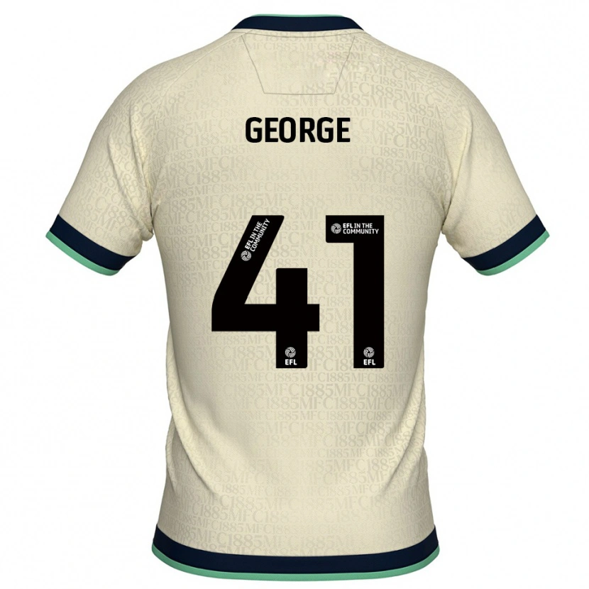 Danxen Kinder George Evans #41 Champagner Marine Auswärtstrikot Trikot 2025/26 T-Shirt Schweiz