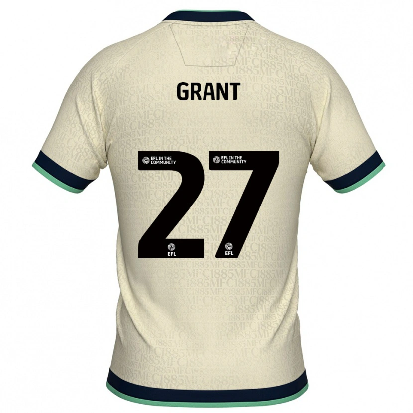 Danxen Kinder Kamarl Grant #27 Champagner Marine Auswärtstrikot Trikot 2025/26 T-Shirt Schweiz