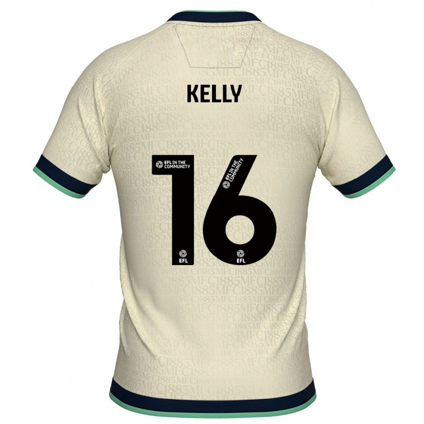 Danxen Kinder Daniel Kelly #16 Champagner Marine Auswärtstrikot Trikot 2025/26 T-Shirt Schweiz