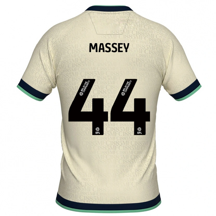 Danxen Kinder Alfie Massey #44 Champagner Marine Auswärtstrikot Trikot 2025/26 T-Shirt Schweiz