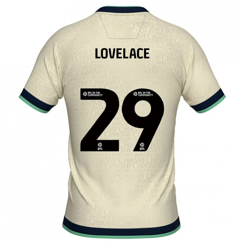 Danxen Kinder Zak Lovelace #29 Champagner Marine Auswärtstrikot Trikot 2025/26 T-Shirt Schweiz