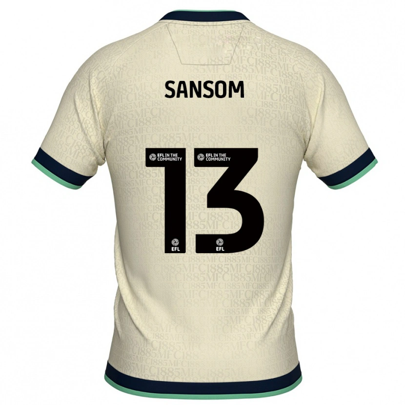 Danxen Kinder Chloe Sansom #13 Champagner Marine Auswärtstrikot Trikot 2025/26 T-Shirt Schweiz