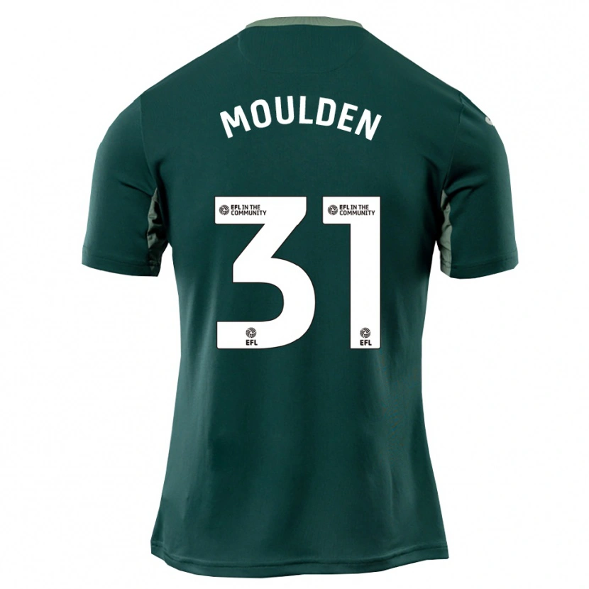 Danxen Kinder Louie Moulden #31 Grün Weiß Lila Auswärtstrikot Trikot 2025/26 T-Shirt Schweiz