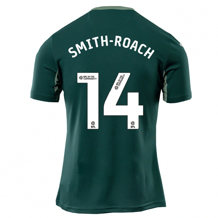 Danxen Kinder Rio Smith-Roach #14 Grün Weiß Lila Auswärtstrikot Trikot 2025/26 T-Shirt Schweiz