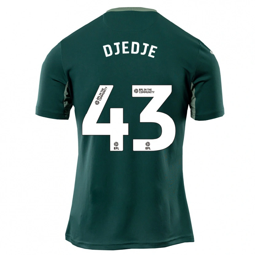 Danxen Kinder Uriah Djedje #43 Grün Weiß Lila Auswärtstrikot Trikot 2025/26 T-Shirt Schweiz