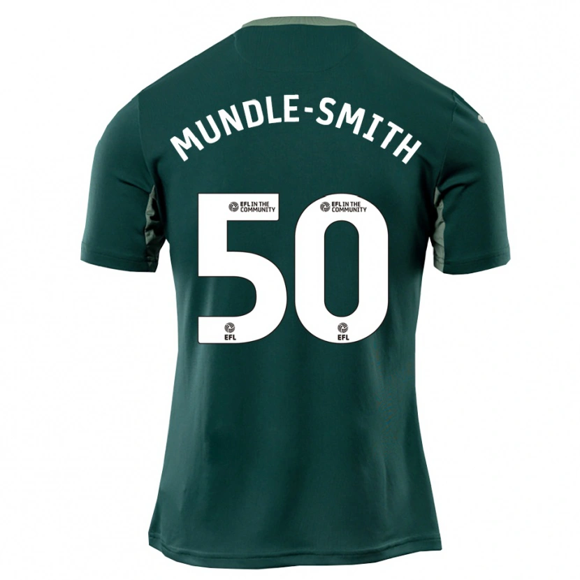 Danxen Kinder Errol Mundle-Smith #50 Grün Weiß Lila Auswärtstrikot Trikot 2025/26 T-Shirt Schweiz
