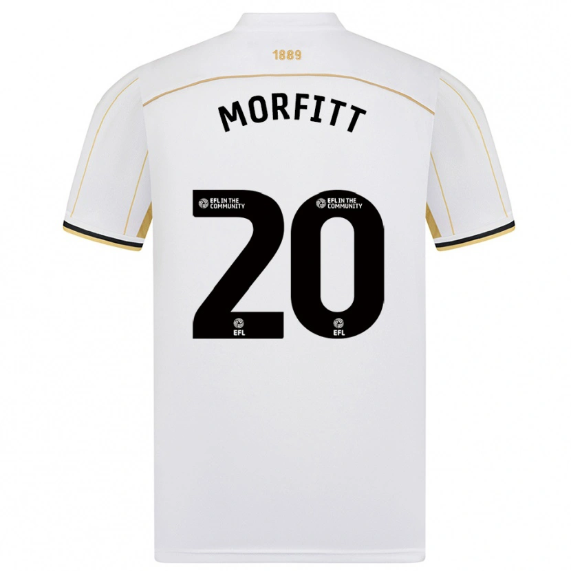 Danxen Kinder Izzy Morfitt #20 Weiß Gold Auswärtstrikot Trikot 2025/26 T-Shirt Schweiz