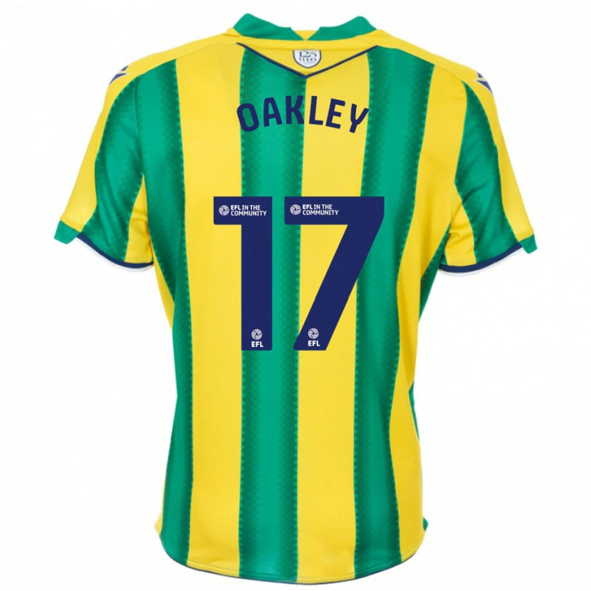 Danxen Kinder Rhianne Oakley #17 Gelb Grün Auswärtstrikot Trikot 2025/26 T-Shirt Schweiz
