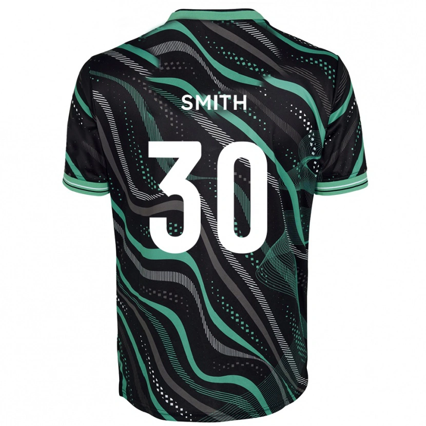 Danxen Kinder Jude Smith #30 Schwarz Grün Auswärtstrikot Trikot 2025/26 T-Shirt Schweiz