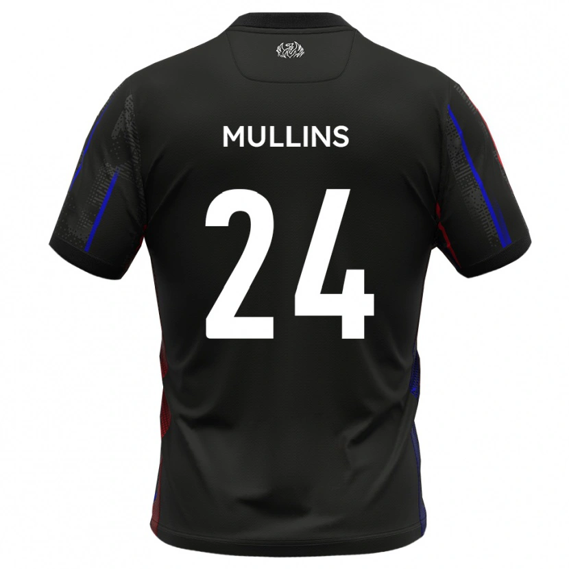 Danxen Kinder Maxwell Mullins #24 Schwarz Rot Auswärtstrikot Trikot 2025/26 T-Shirt Schweiz