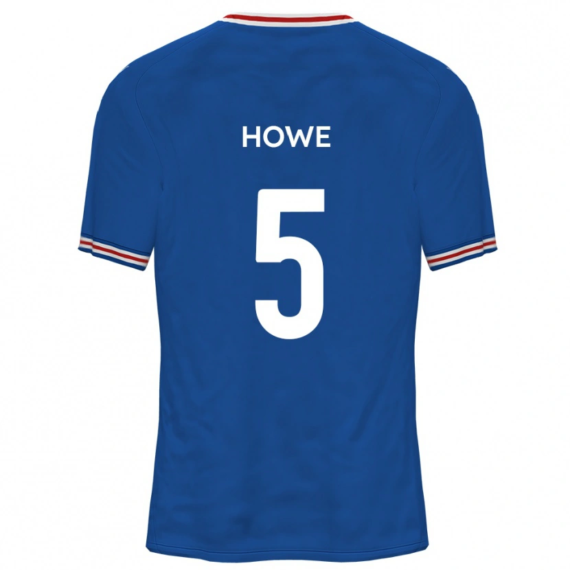 Danxen Kinder Callum Howe #5 Dodger Blau Auswärtstrikot Trikot 2025/26 T-Shirt Schweiz