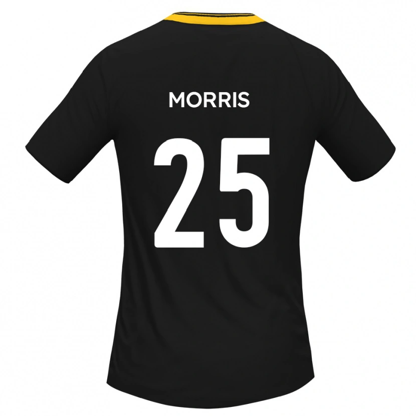 Danxen Kinder Chad Morris #25 Schwarz Gelb Auswärtstrikot Trikot 2025/26 T-Shirt Schweiz