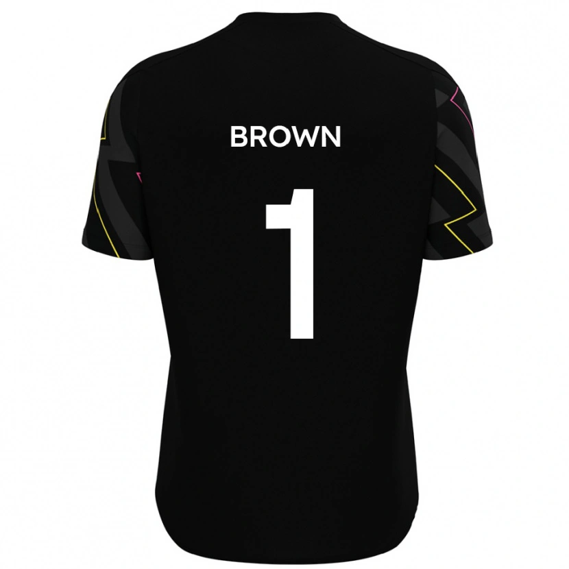 Danxen Kinder Rory Brown #1 Schwarz Grau Auswärtstrikot Trikot 2025/26 T-Shirt Schweiz
