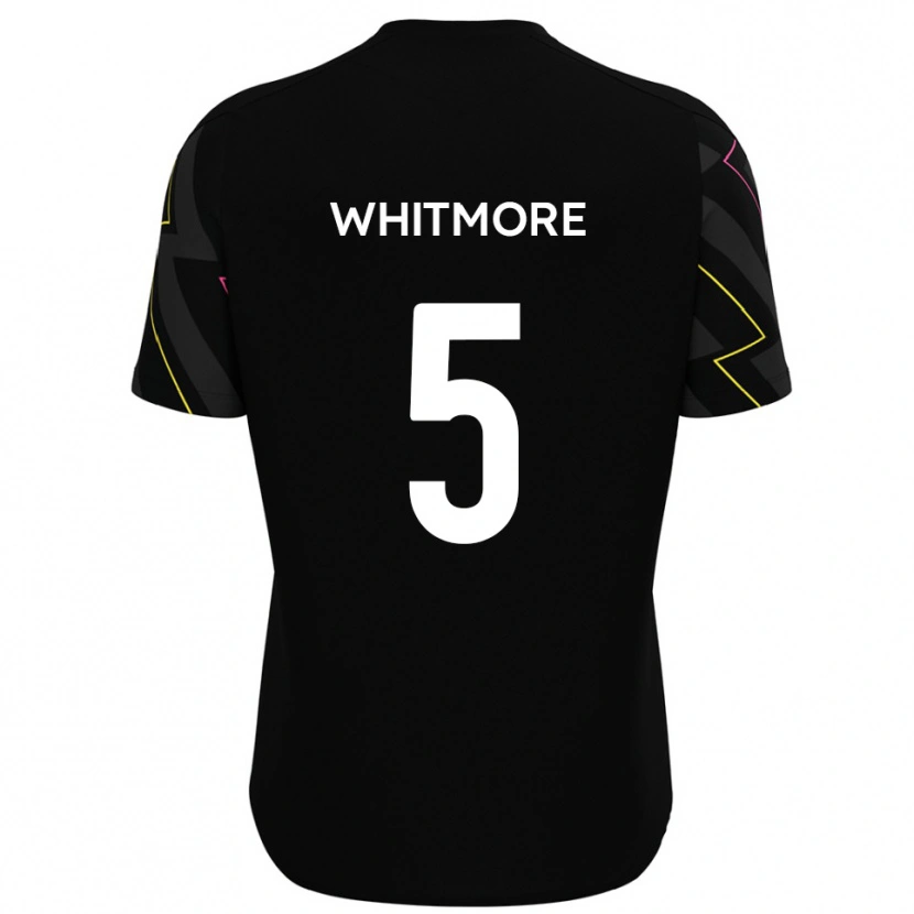 Danxen Kinder Alex Whitmore #5 Schwarz Grau Auswärtstrikot Trikot 2025/26 T-Shirt Schweiz