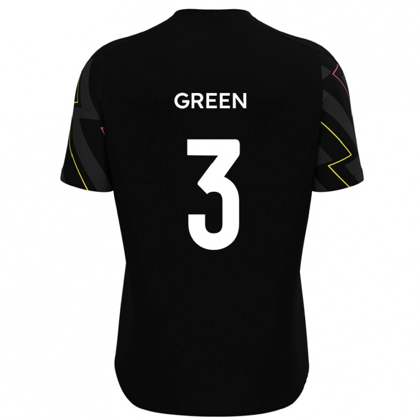 Danxen Kinder Cameron Green #3 Schwarz Grau Auswärtstrikot Trikot 2025/26 T-Shirt Schweiz