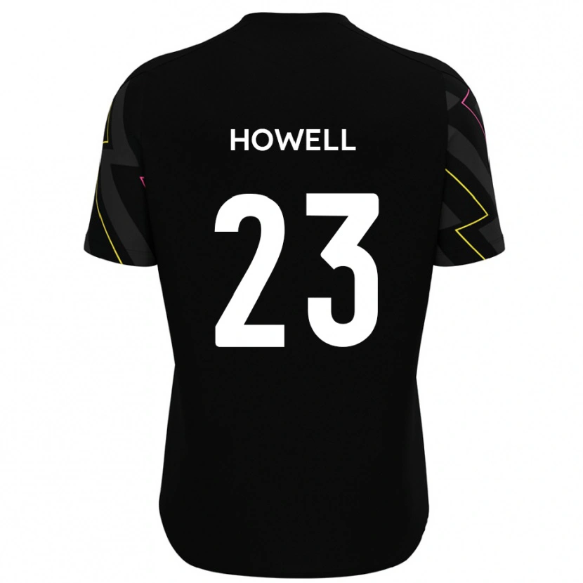 Danxen Kinder Finn Howell #23 Schwarz Grau Auswärtstrikot Trikot 2025/26 T-Shirt Schweiz