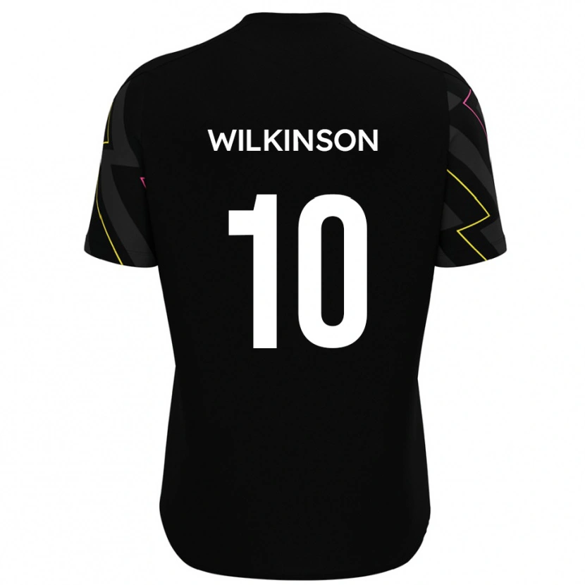Danxen Kinder Conor Wilkinson #10 Schwarz Grau Auswärtstrikot Trikot 2025/26 T-Shirt Schweiz