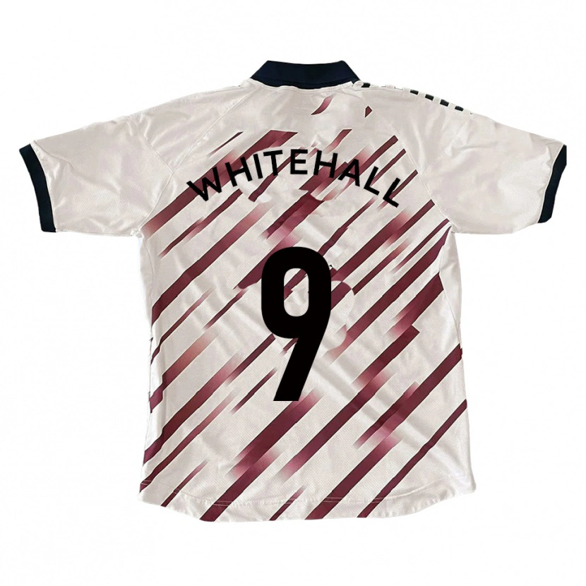 Danxen Kinder Danny Whitehall #9 Weiß Rot Auswärtstrikot Trikot 2025/26 T-Shirt Schweiz
