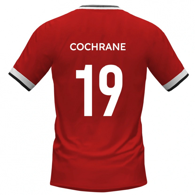 Danxen Kinder Owen Cochrane #19 Weiß Schwarz Auswärtstrikot Trikot 2025/26 T-Shirt Schweiz