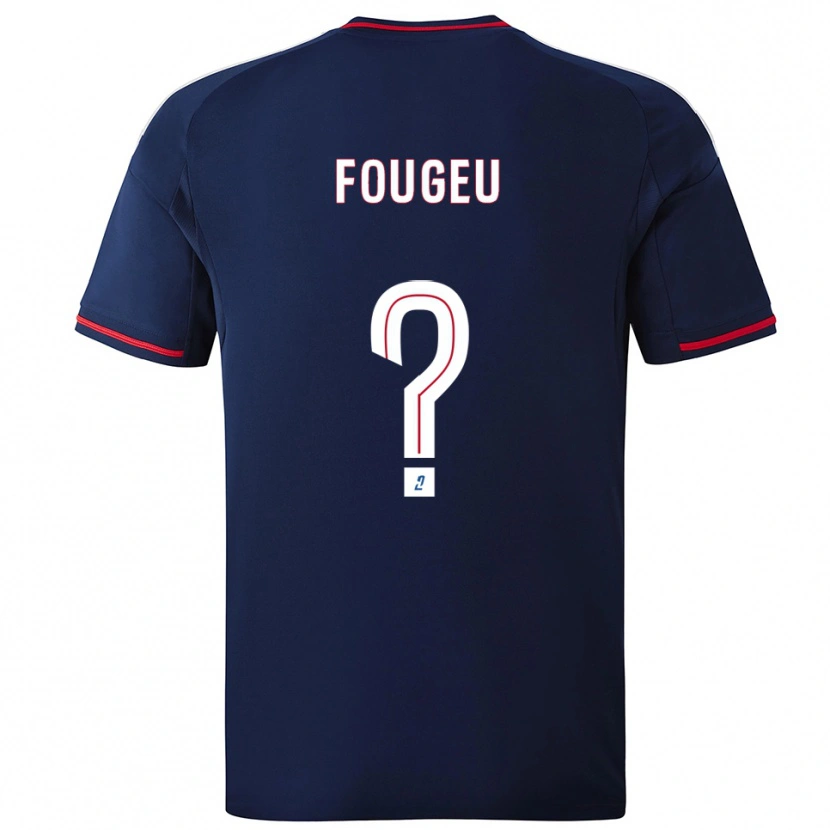 Danxen Kinder Breyton Fougeu #0 Marine Rot Auswärtstrikot Trikot 2025/26 T-Shirt Schweiz