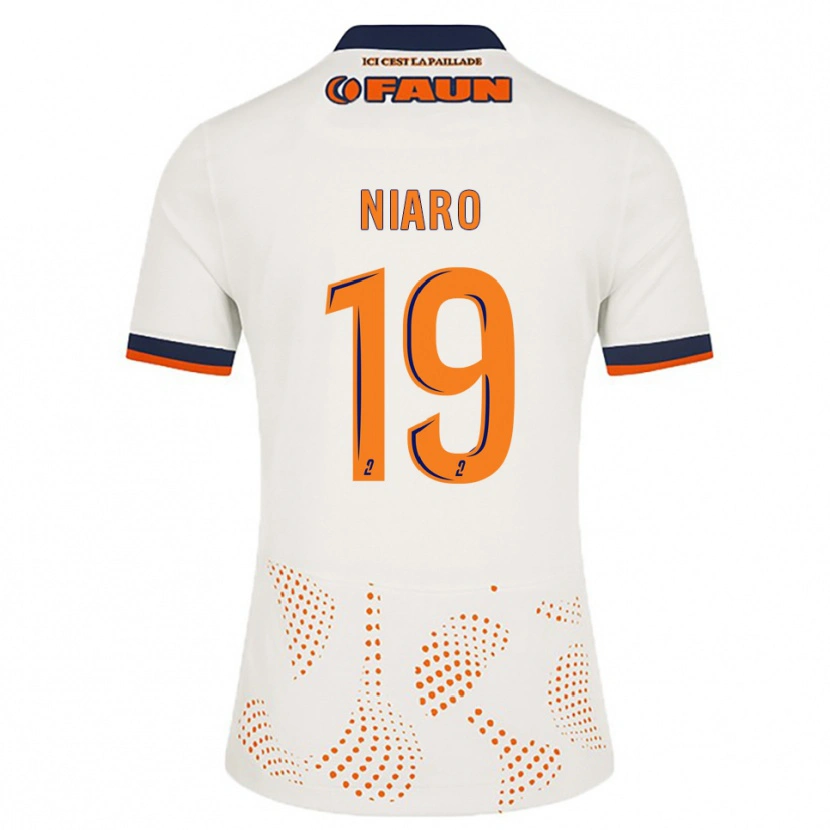 Danxen Kinder Esther Mbakem-Niaro #19 Weiß Orange Auswärtstrikot Trikot 2025/26 T-Shirt Schweiz