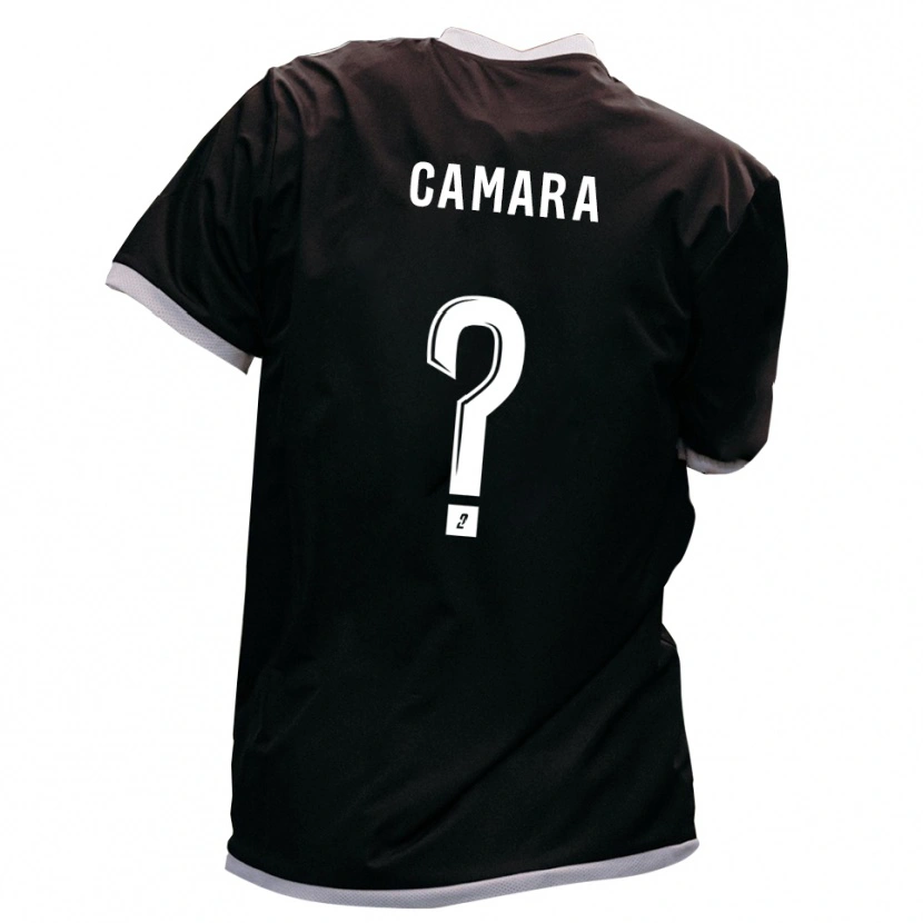 Danxen Kinder Mamadou Camara #0 Schwarz Gold Auswärtstrikot Trikot 2025/26 T-Shirt Schweiz