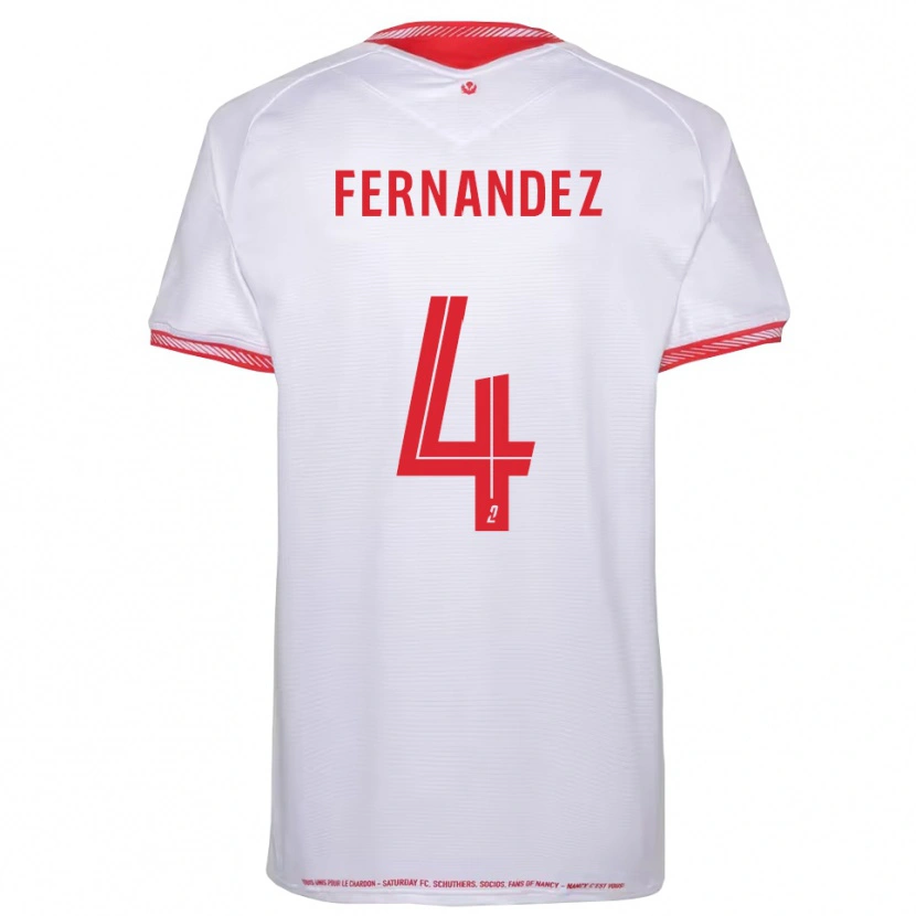 Danxen Kinder Nehemiah Fernandez #4 Schwarz Rot Auswärtstrikot Trikot 2025/26 T-Shirt Schweiz
