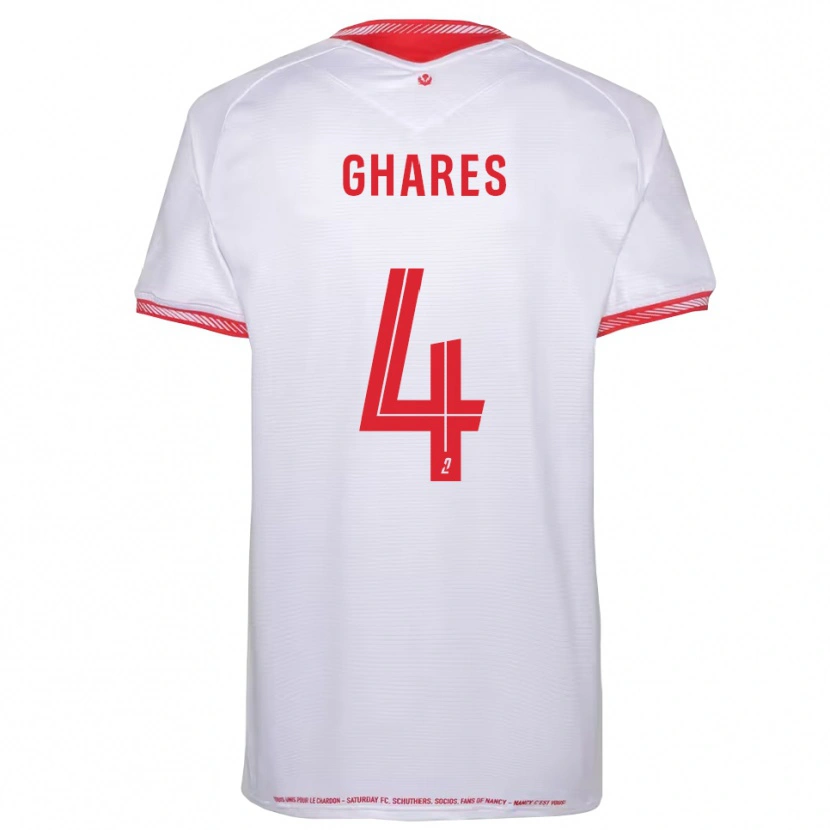 Danxen Kinder Haïssam Ghares #4 Schwarz Rot Auswärtstrikot Trikot 2025/26 T-Shirt Schweiz