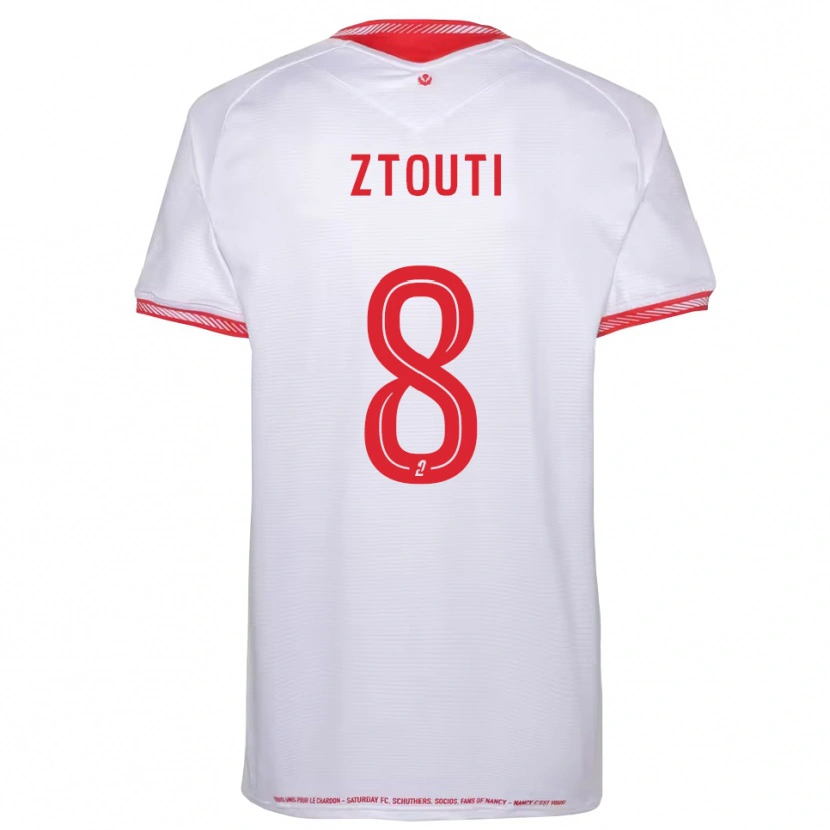 Danxen Kinder Zakaria Ztouti #8 Schwarz Rot Auswärtstrikot Trikot 2025/26 T-Shirt Schweiz