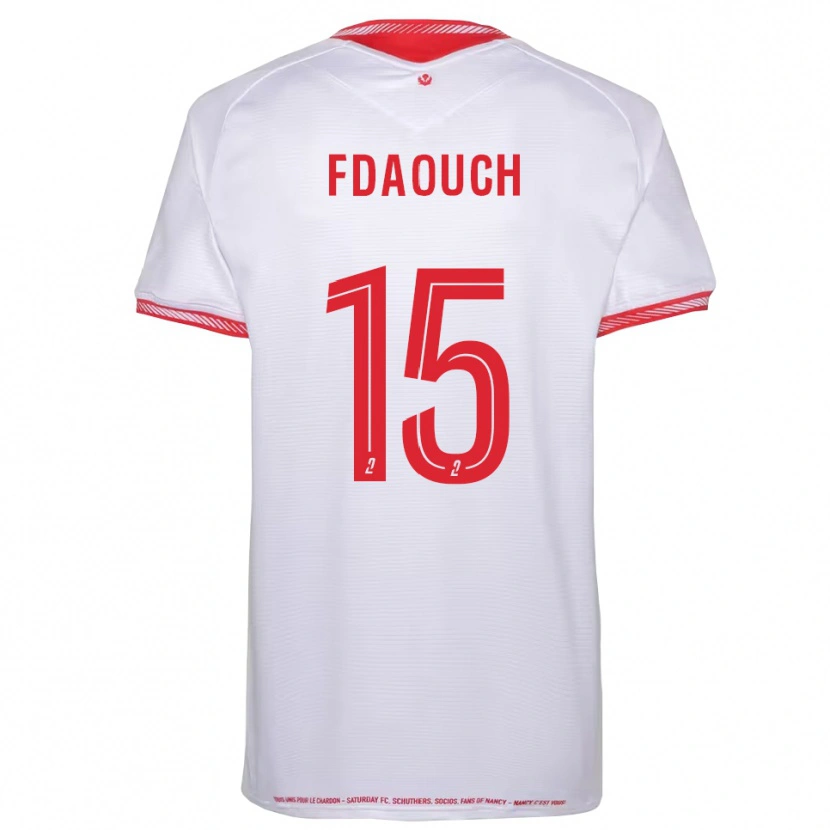 Danxen Kinder Zakaria Fdaouch #15 Schwarz Rot Auswärtstrikot Trikot 2025/26 T-Shirt Schweiz