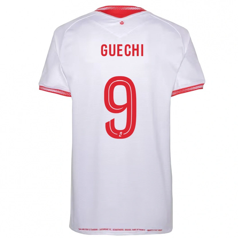 Danxen Kinder Abderraouf Guechi #9 Schwarz Rot Auswärtstrikot Trikot 2025/26 T-Shirt Schweiz