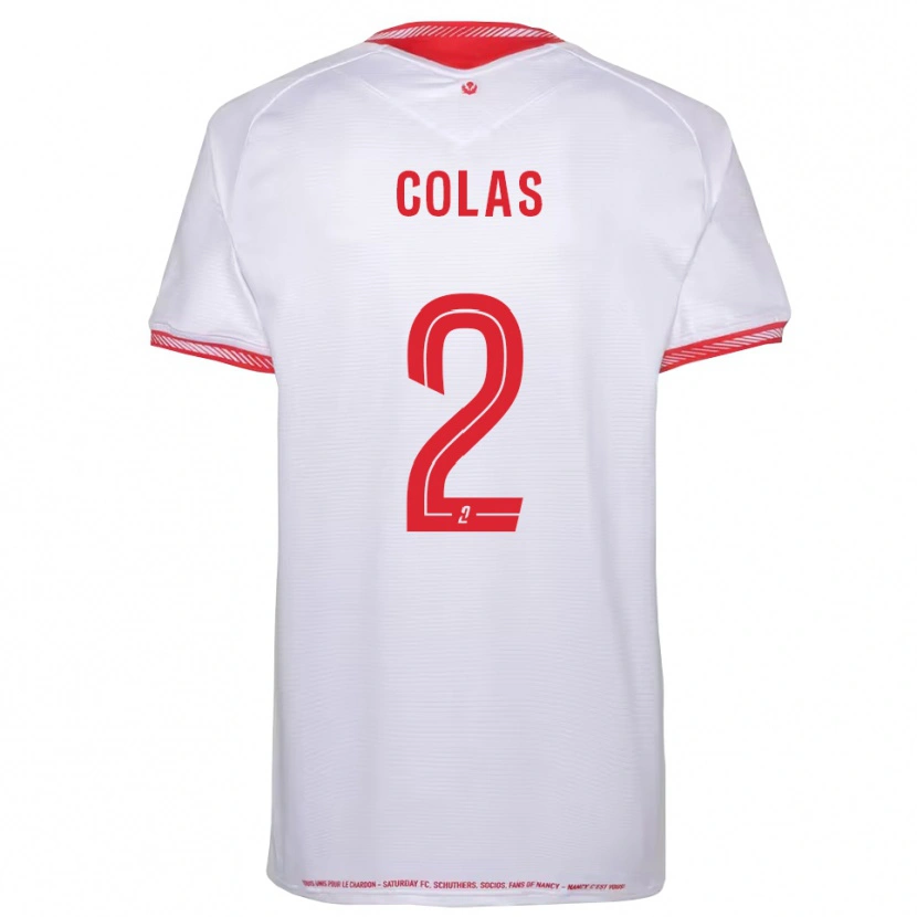 Danxen Kinder Arsenne Colas #2 Schwarz Rot Auswärtstrikot Trikot 2025/26 T-Shirt Schweiz