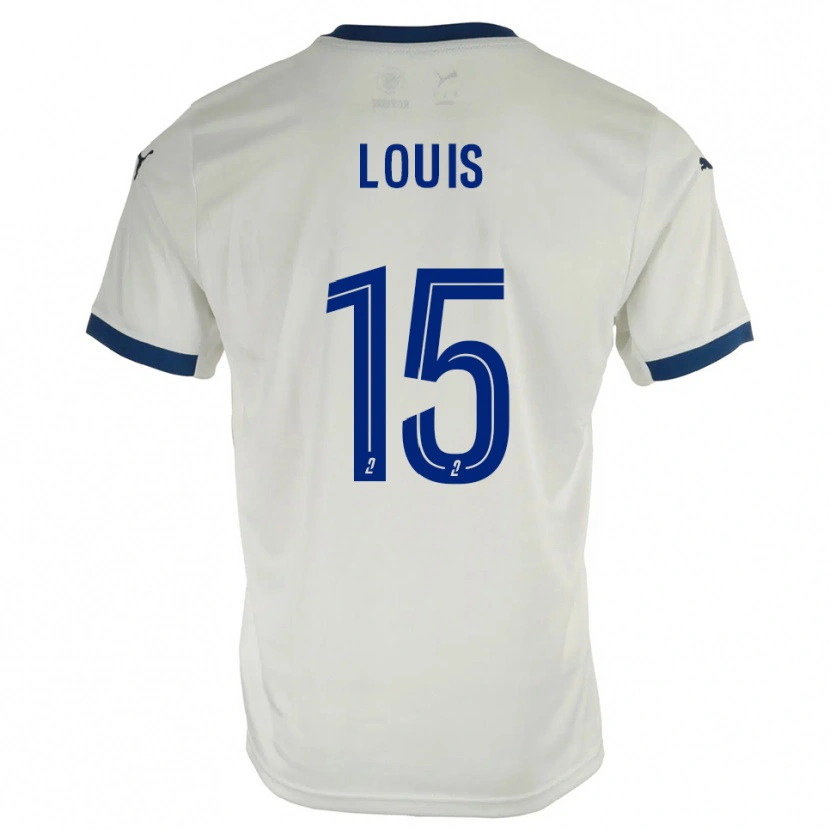 Danxen Kinder Thémis Louis #15 Weiß Blau Auswärtstrikot Trikot 2025/26 T-Shirt Schweiz