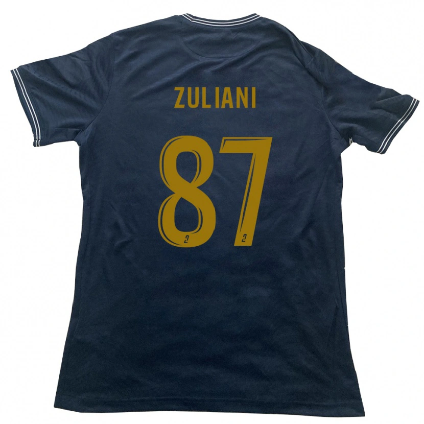 Danxen Kinder Edhy Zuliani #87 Marine Gold Auswärtstrikot Trikot 2025/26 T-Shirt Schweiz