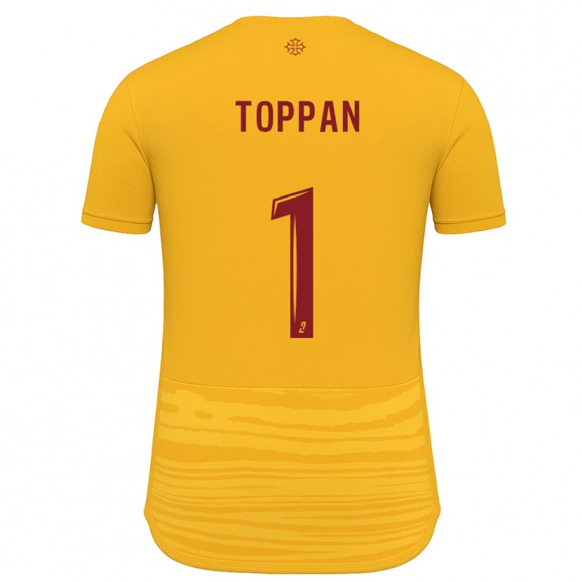 Danxen Kinder Mae Toppan #1 Orange Burgunder Auswärtstrikot Trikot 2025/26 T-Shirt Schweiz