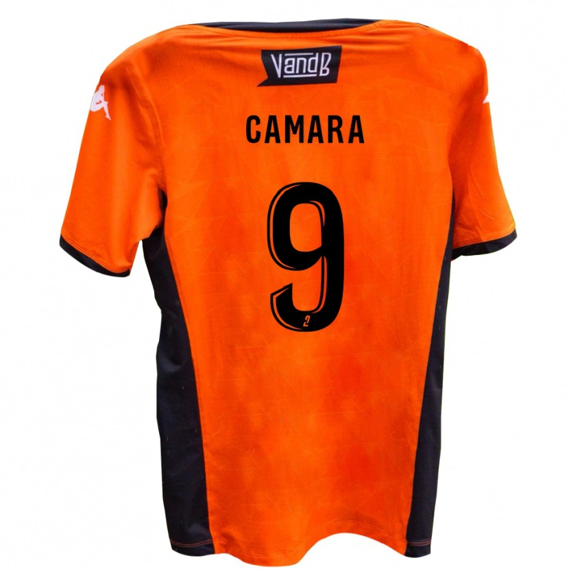 Danxen Kinder Mamadou Camara #9 Weiß Schwarz Auswärtstrikot Trikot 2025/26 T-Shirt Schweiz