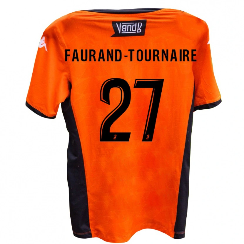 Danxen Kinder Aymeric Faurand-Tournaire #27 Weiß Schwarz Auswärtstrikot Trikot 2025/26 T-Shirt Schweiz