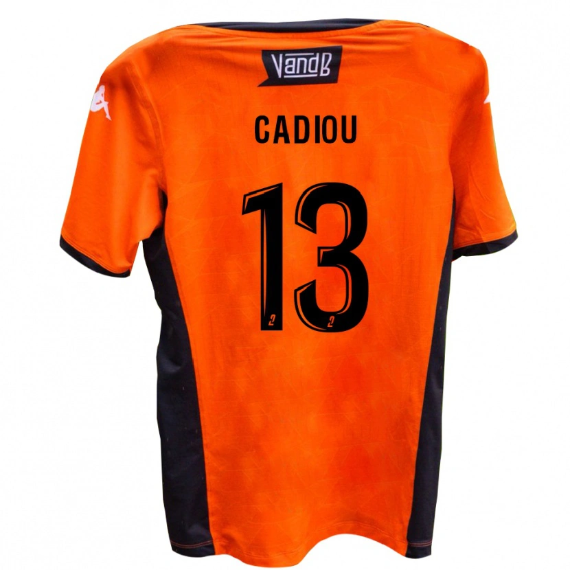 Danxen Kinder Enzo Cadiou #13 Weiß Schwarz Auswärtstrikot Trikot 2025/26 T-Shirt Schweiz