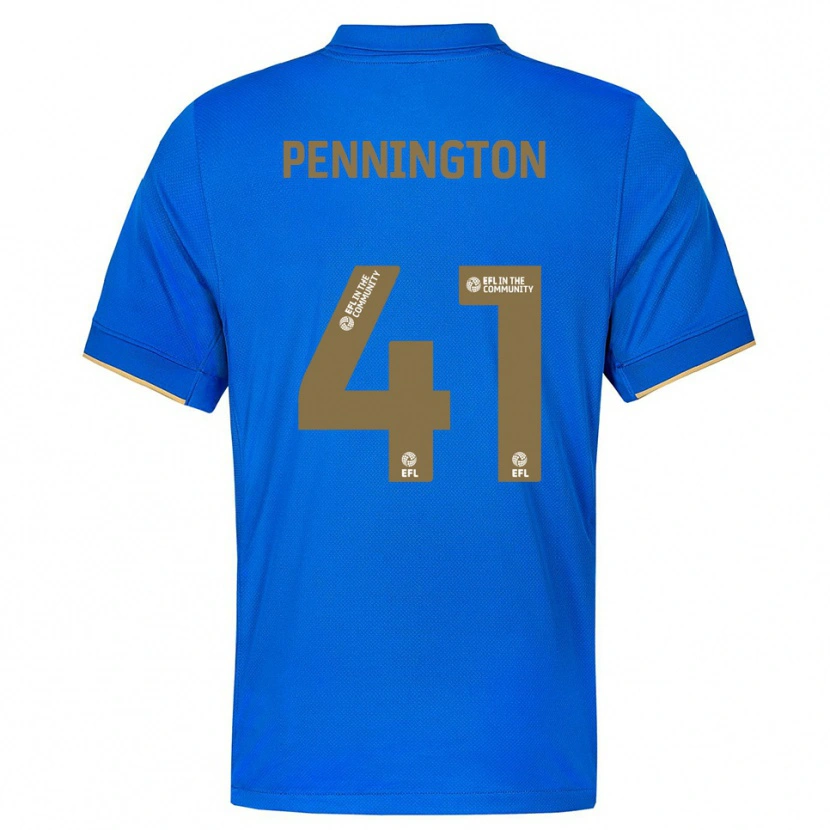 Danxen Herren Cody Pennington #41 Blau Gold Heimtrikot Trikot 2025/26 T-Shirt Schweiz
